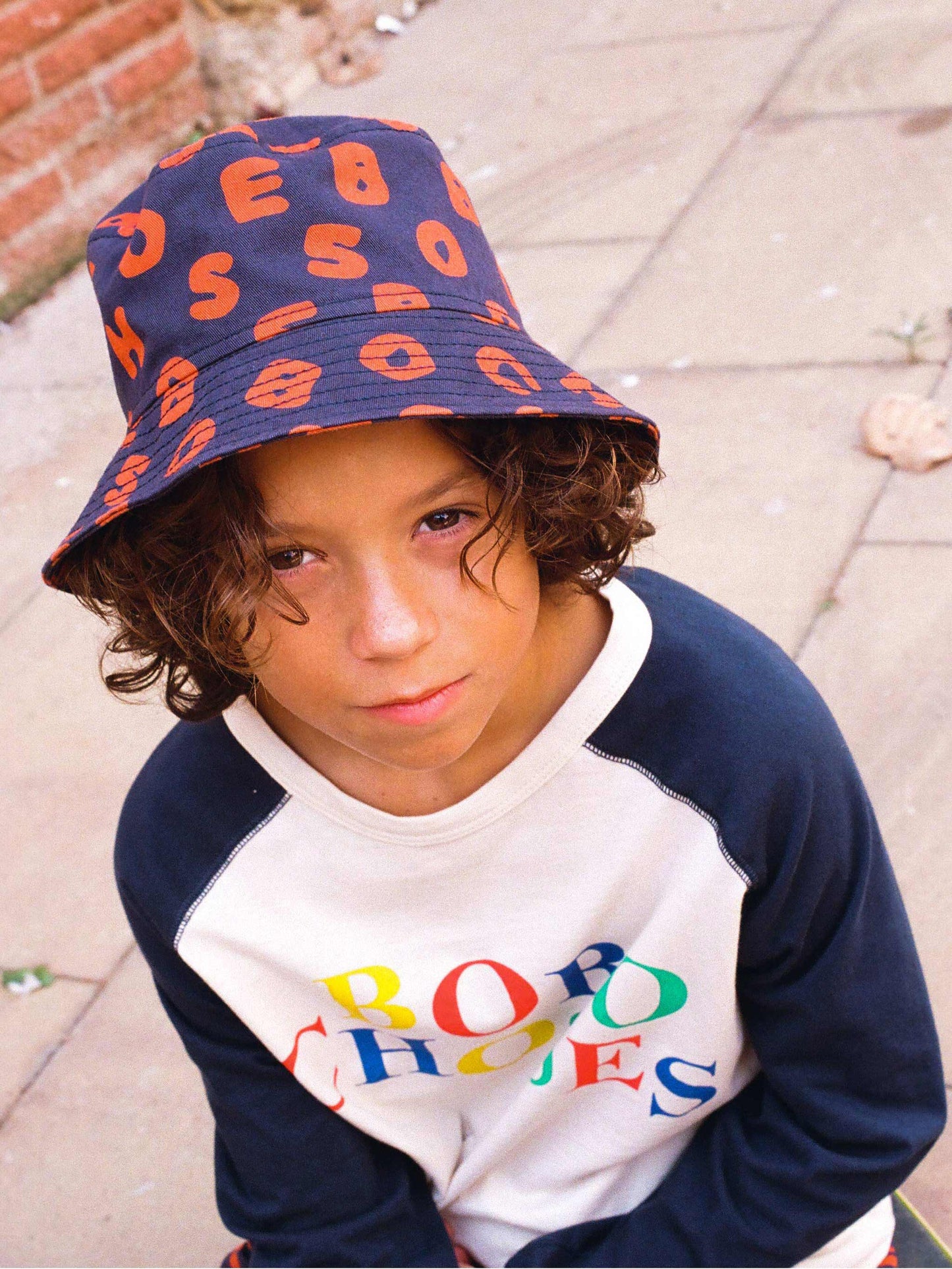 Bobo Small Alphabet Soup cotton hat
