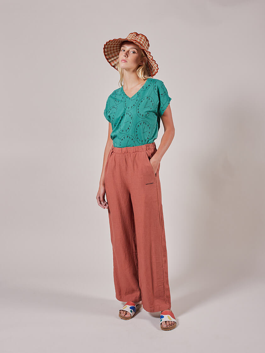 Bobo Choses Embroidery Straight Leg trousers