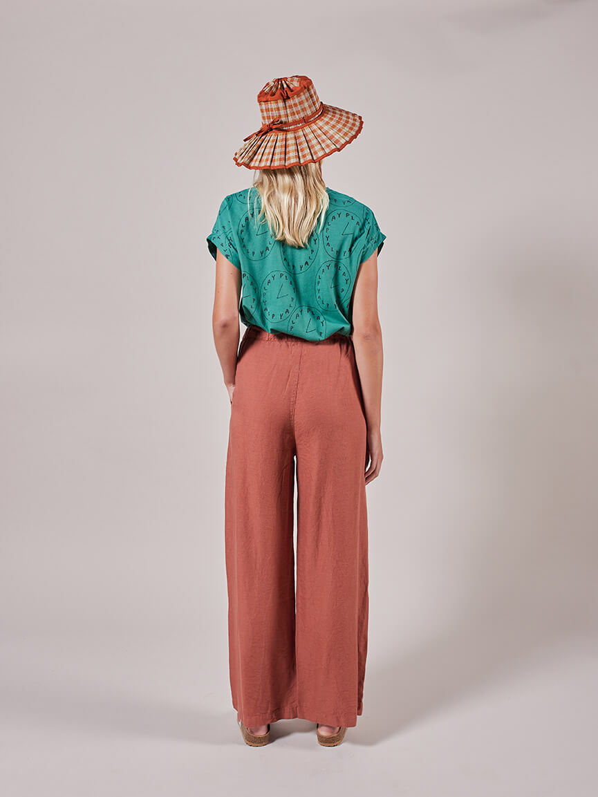 Bobo Choses Embroidery Straight Leg trousers