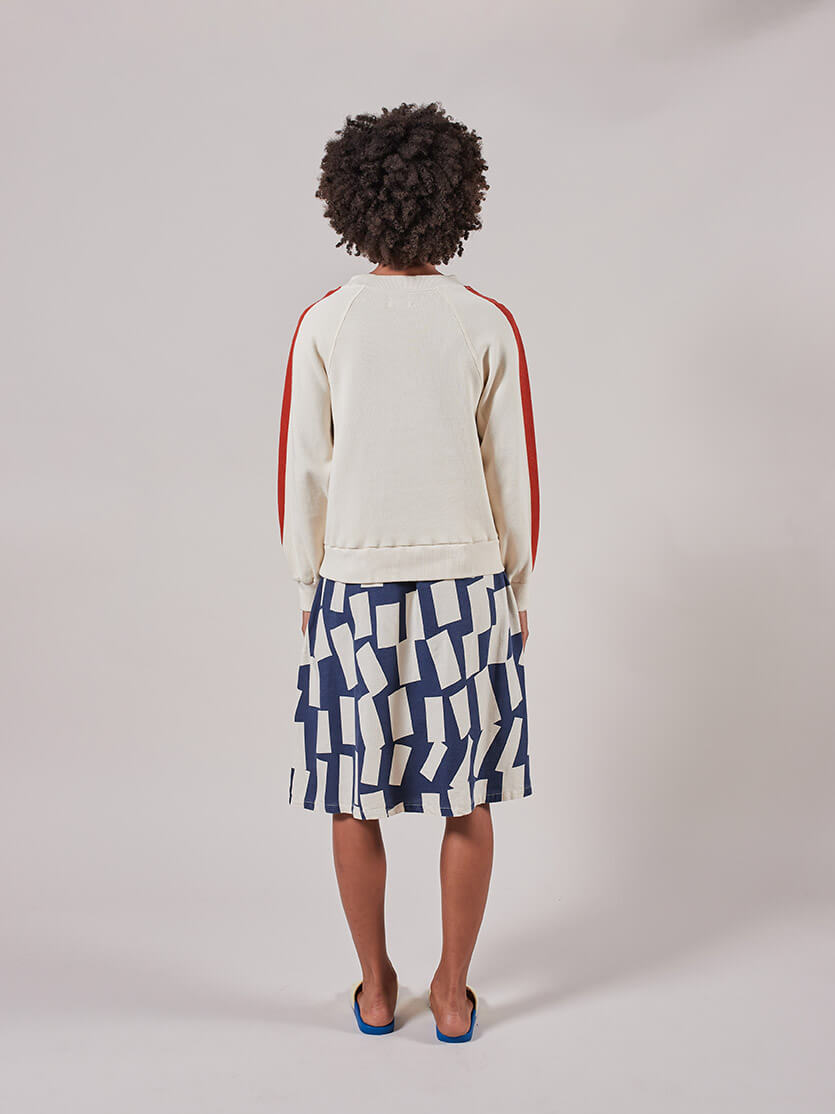 Shadow Knee Lenght Skirt