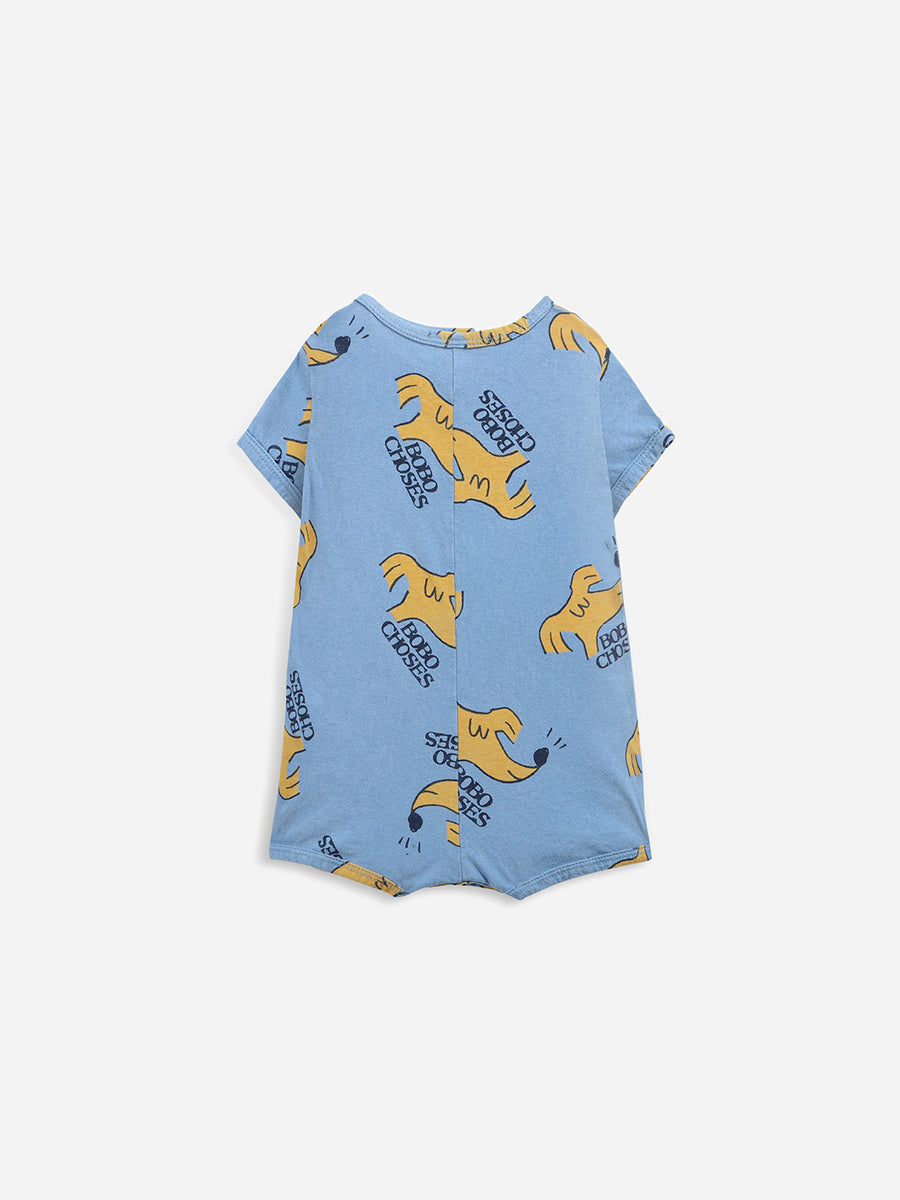 Sniffy Dog all over playsuit