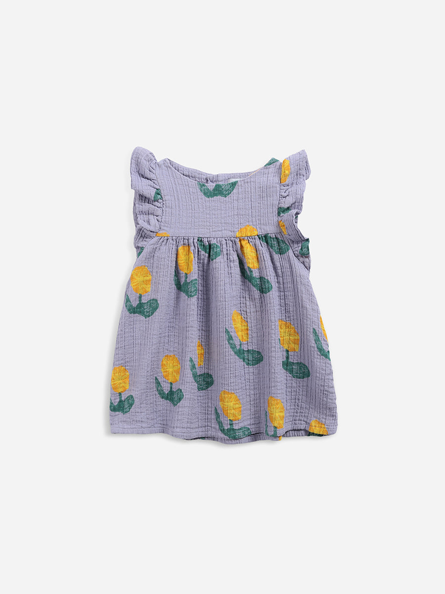 Wallflowers all over woven dress