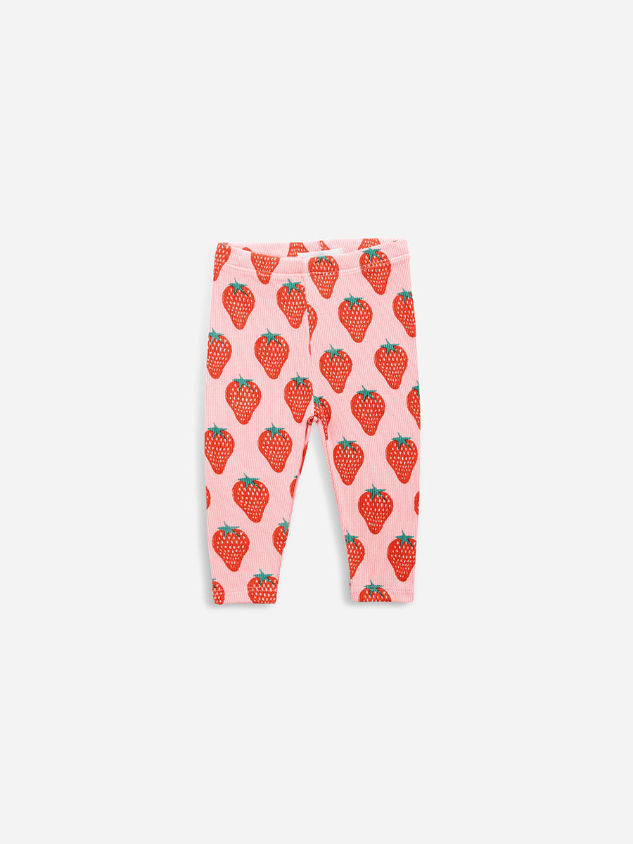 Strawberry all over leggings