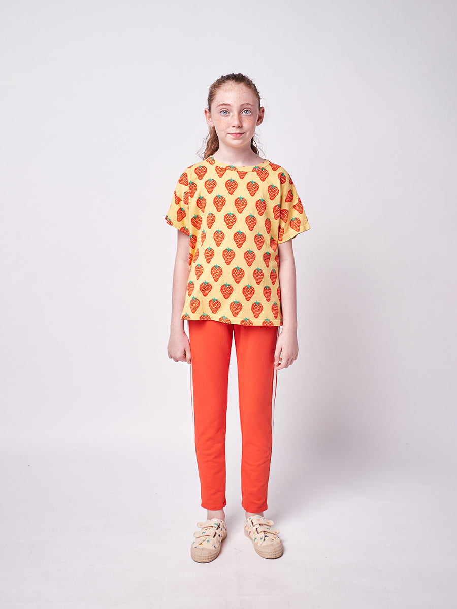 Strawberry all over short sleeve T-shirt