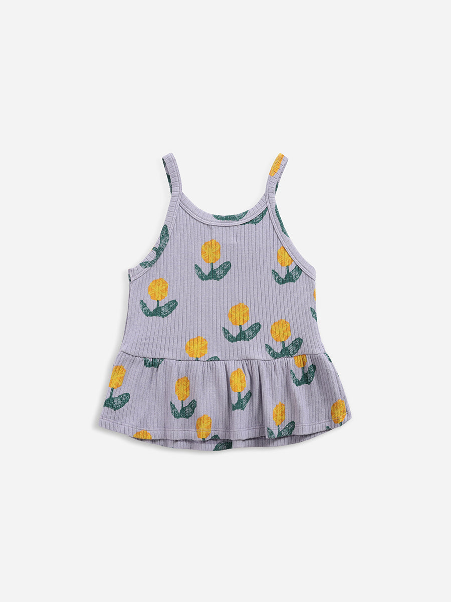 Wallflowers all over tank top