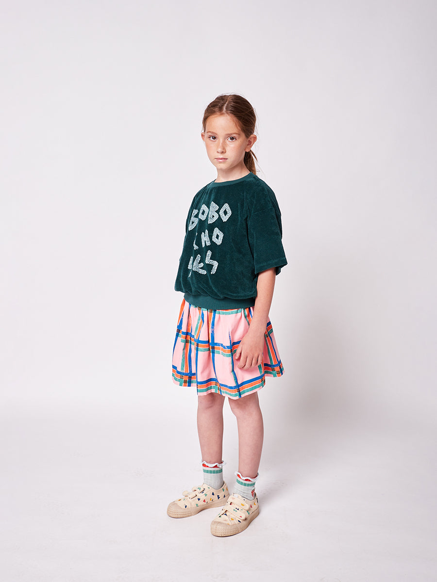 Have A Nice Day short sleeve terry sweatshirt