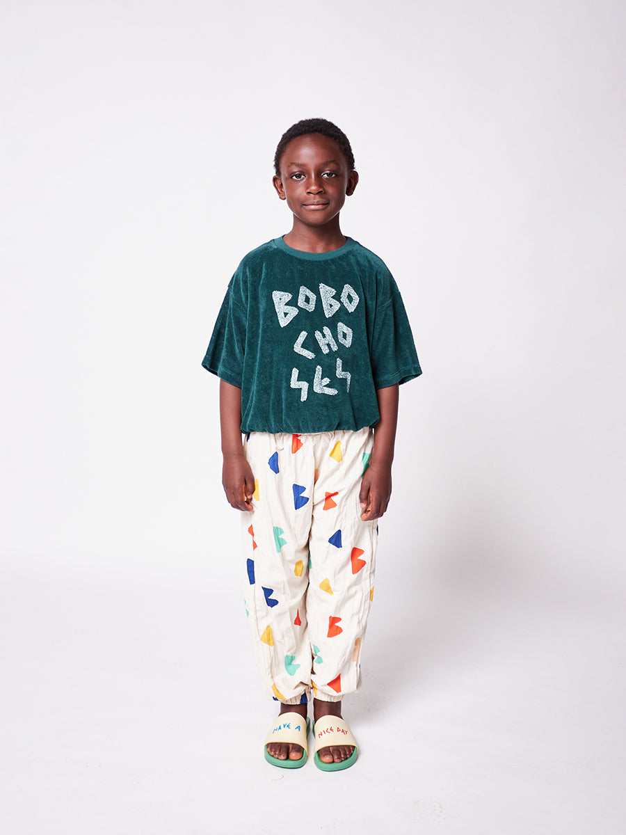 Have A Nice Day short sleeve terry sweatshirt