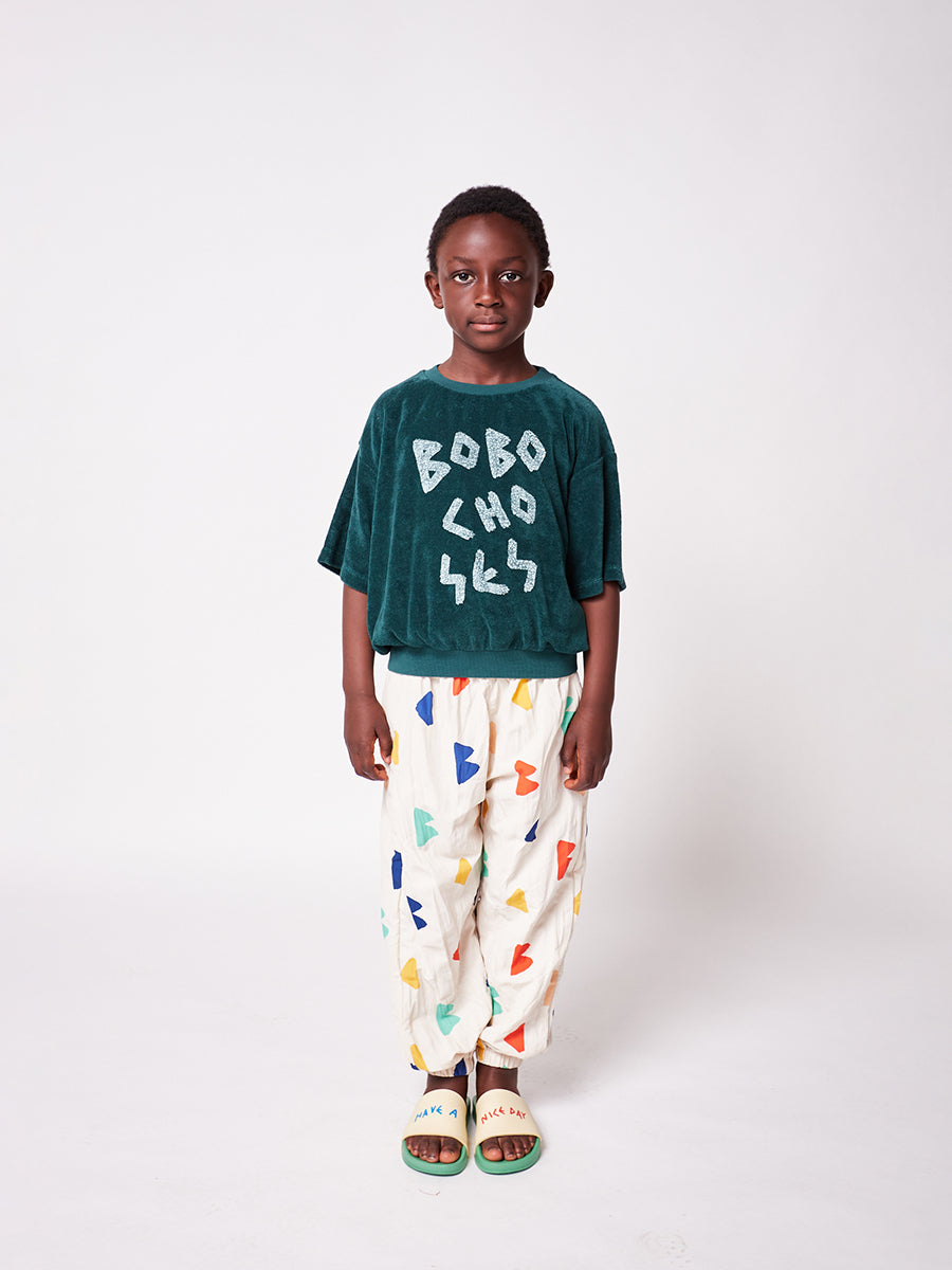 Have A Nice Day short sleeve terry sweatshirt