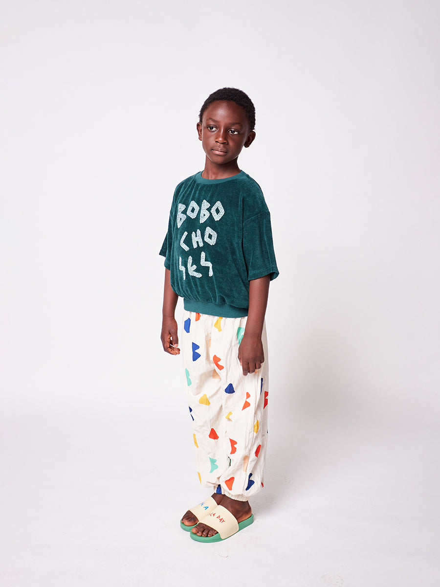 Have A Nice Day short sleeve terry sweatshirt