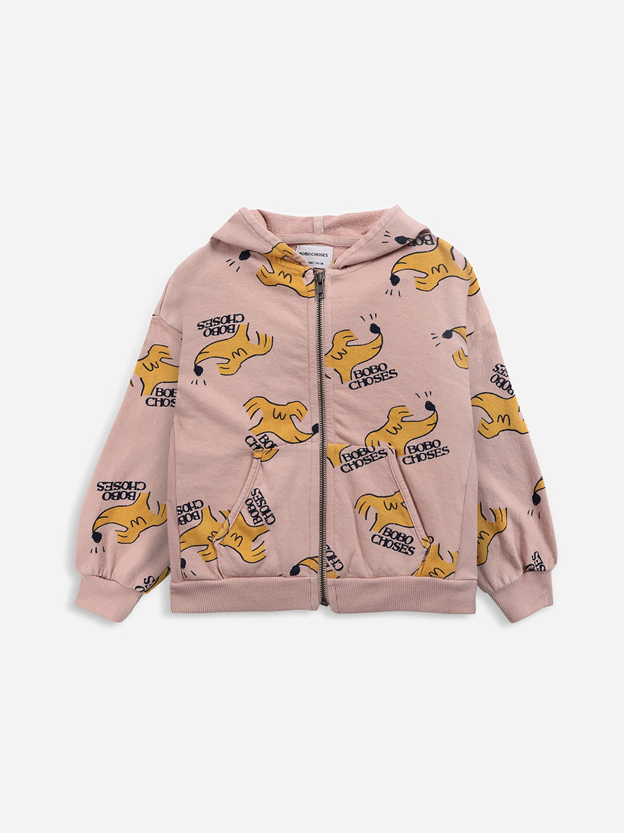Sniffy Dog all over hooded sweatshirt