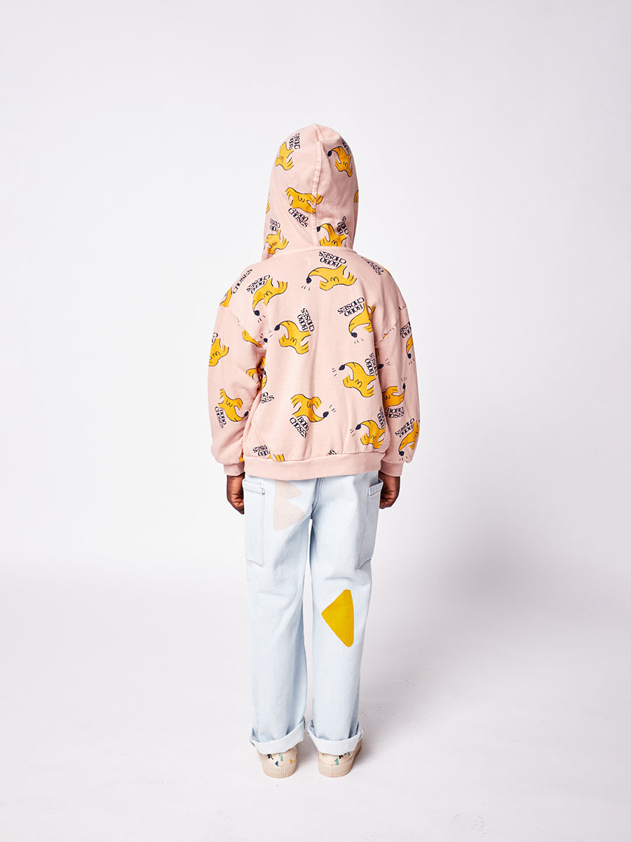 Sniffy Dog all over hooded sweatshirt