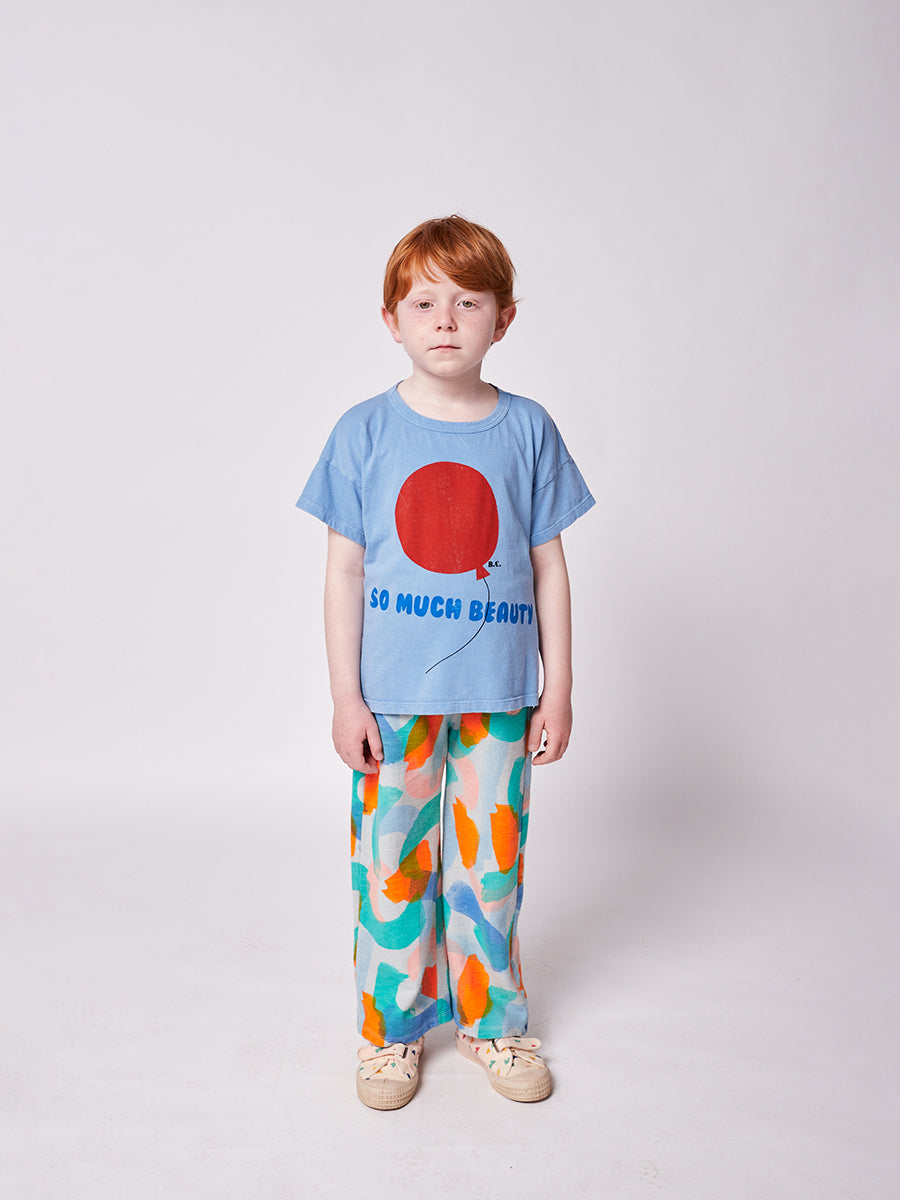 Brushstrokes allover jogging pants