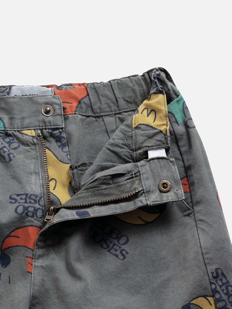 Sniffy Dog all over woven bermuda shorts