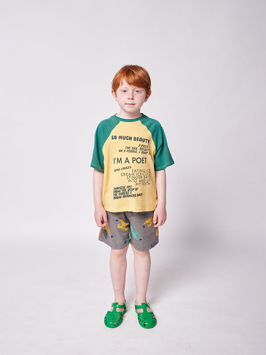 Sniffy Dog all over woven bermuda shorts