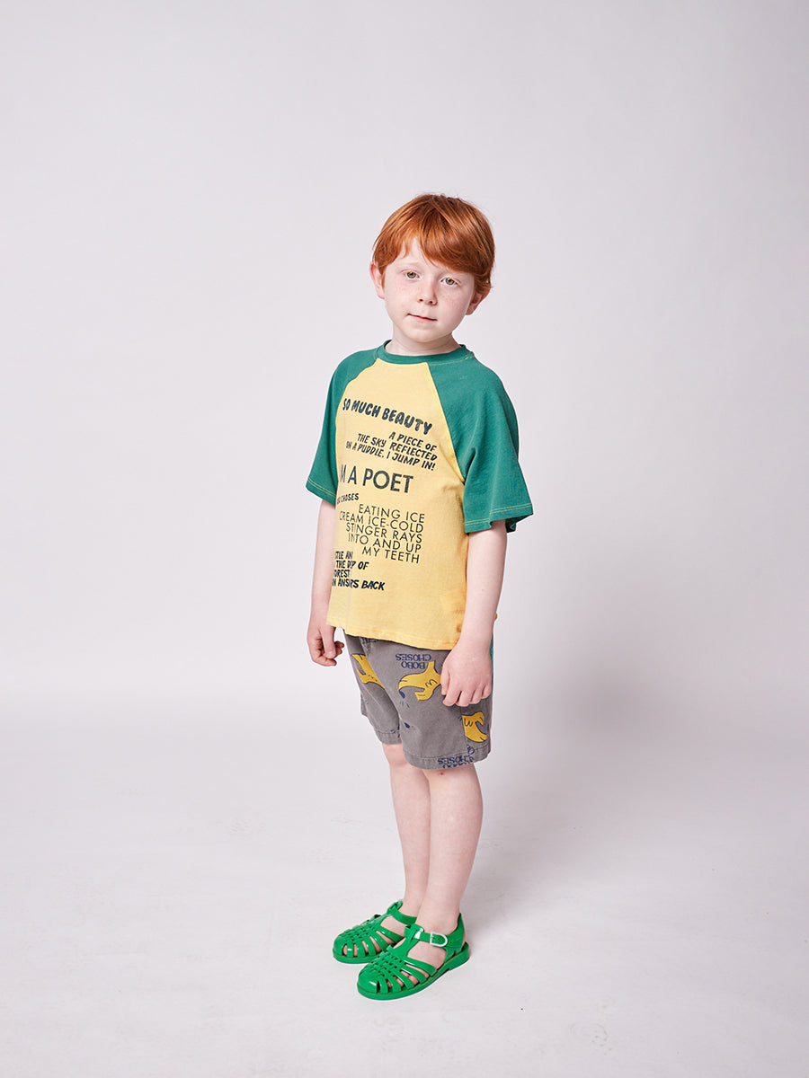 Sniffy Dog all over woven bermuda shorts