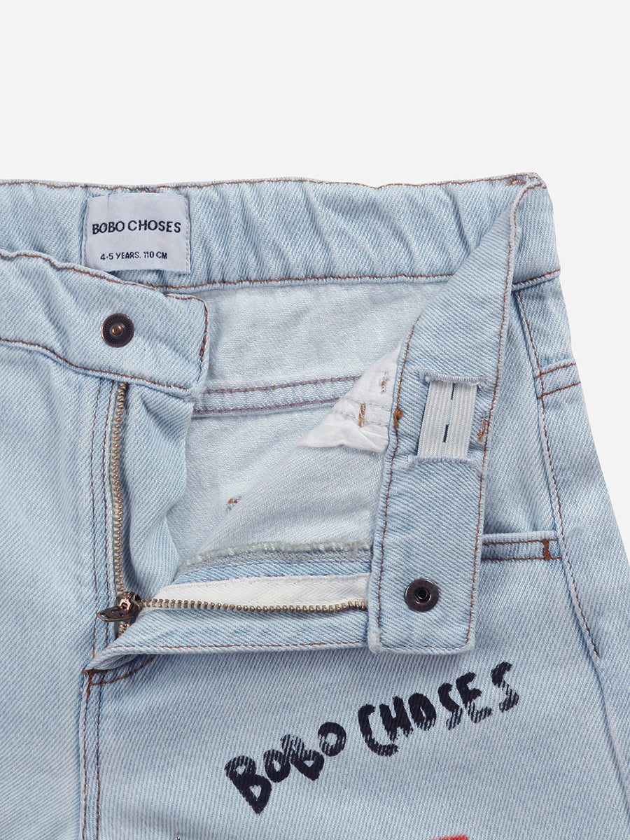 B.C colors denim bermuda shorts