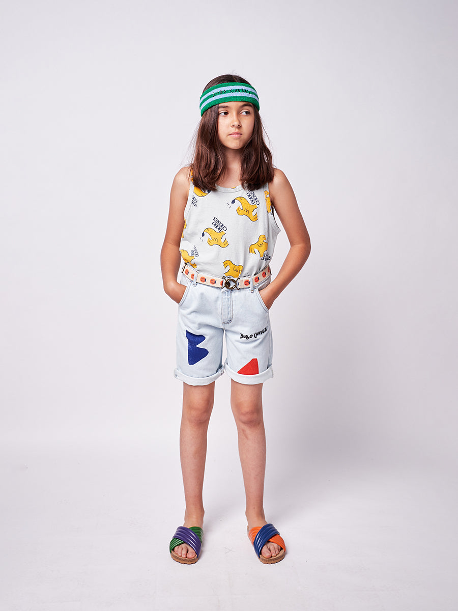 B.C colors denim bermuda shorts