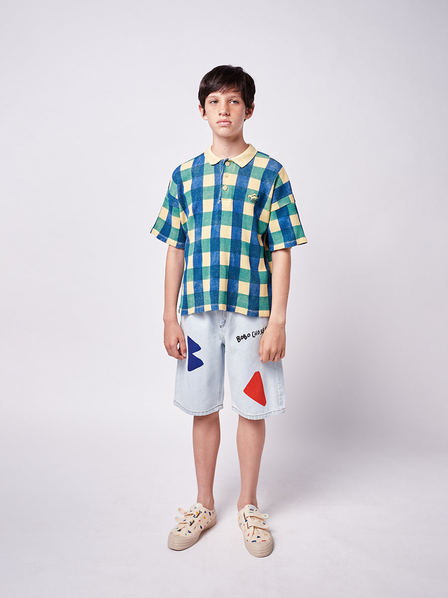 B.C colors denim bermuda shorts