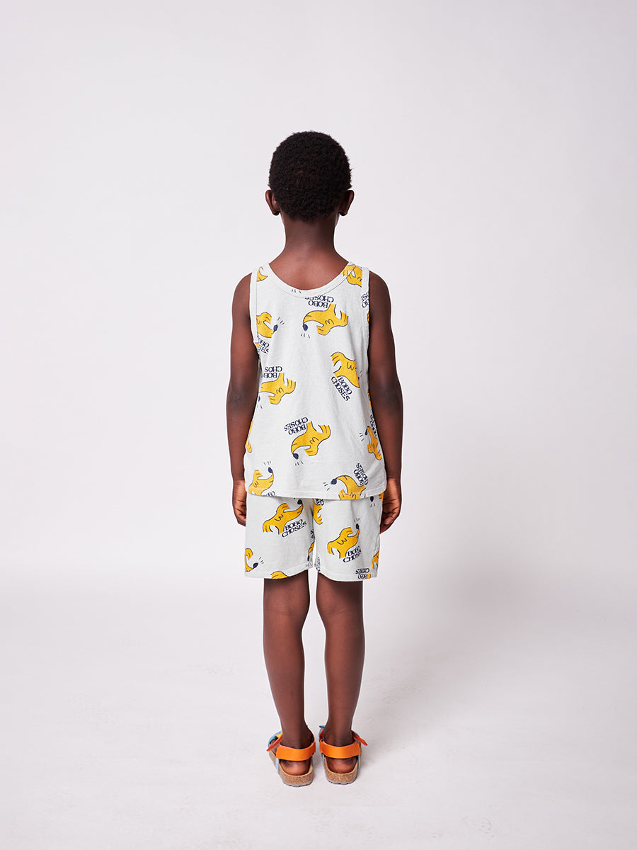 Sniffy Dog all over bermuda shorts
