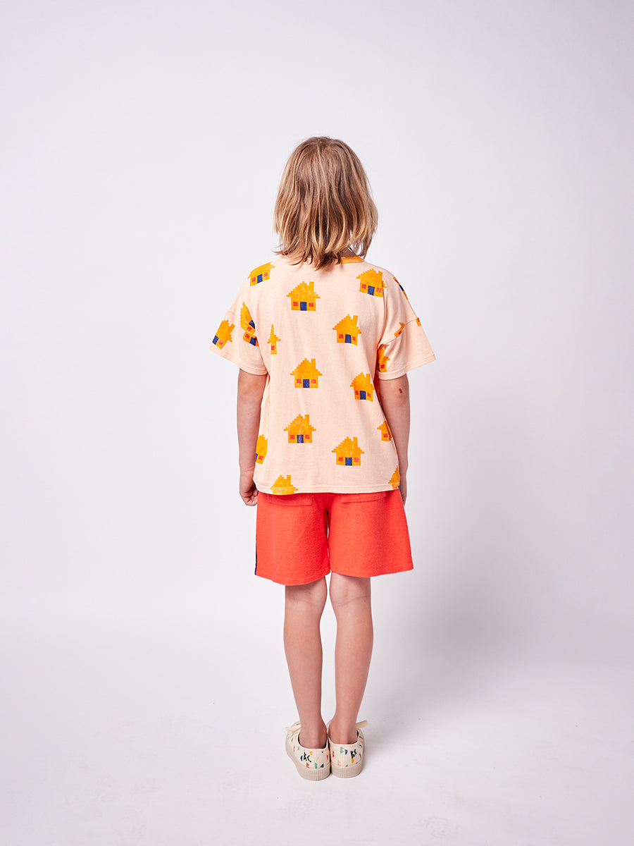 Color Block bermuda shorts