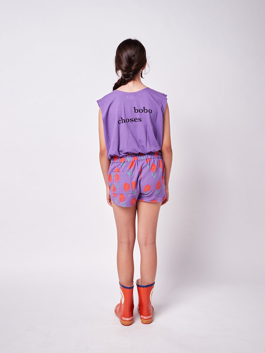 Petunia all over woven shorts