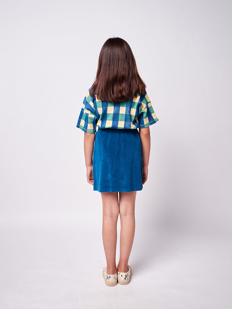 Wallflower Patch terry mini skirt
