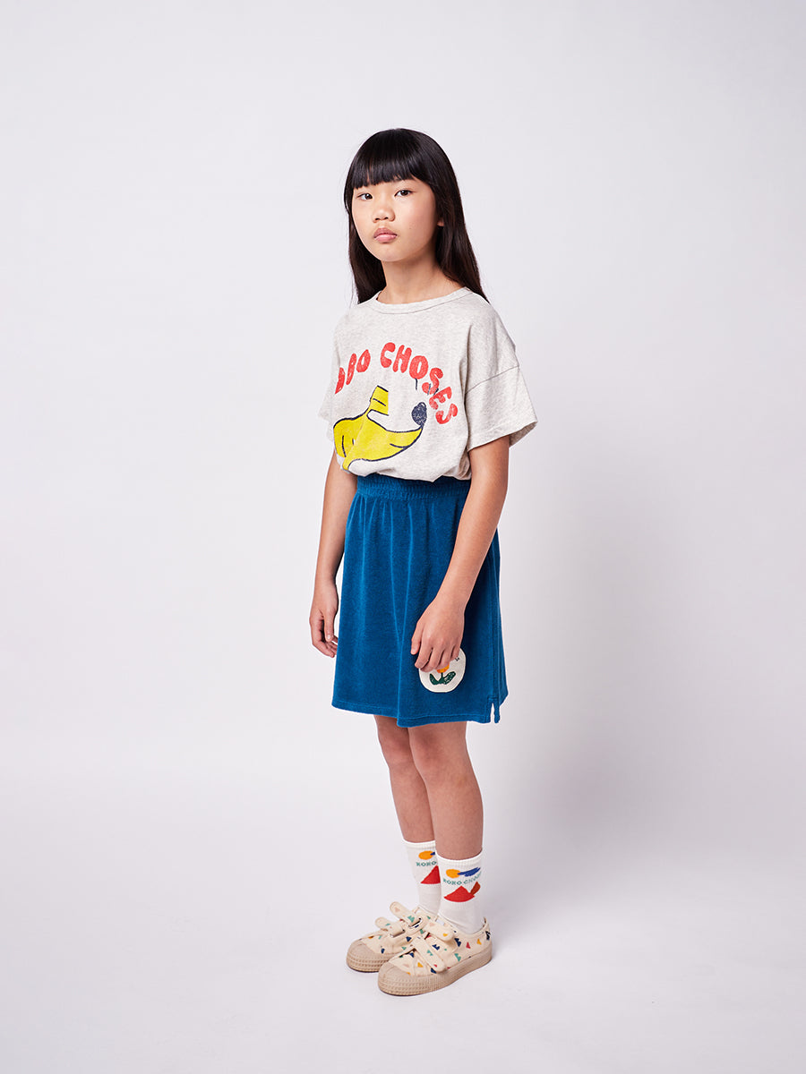 Wallflower Patch terry mini skirt