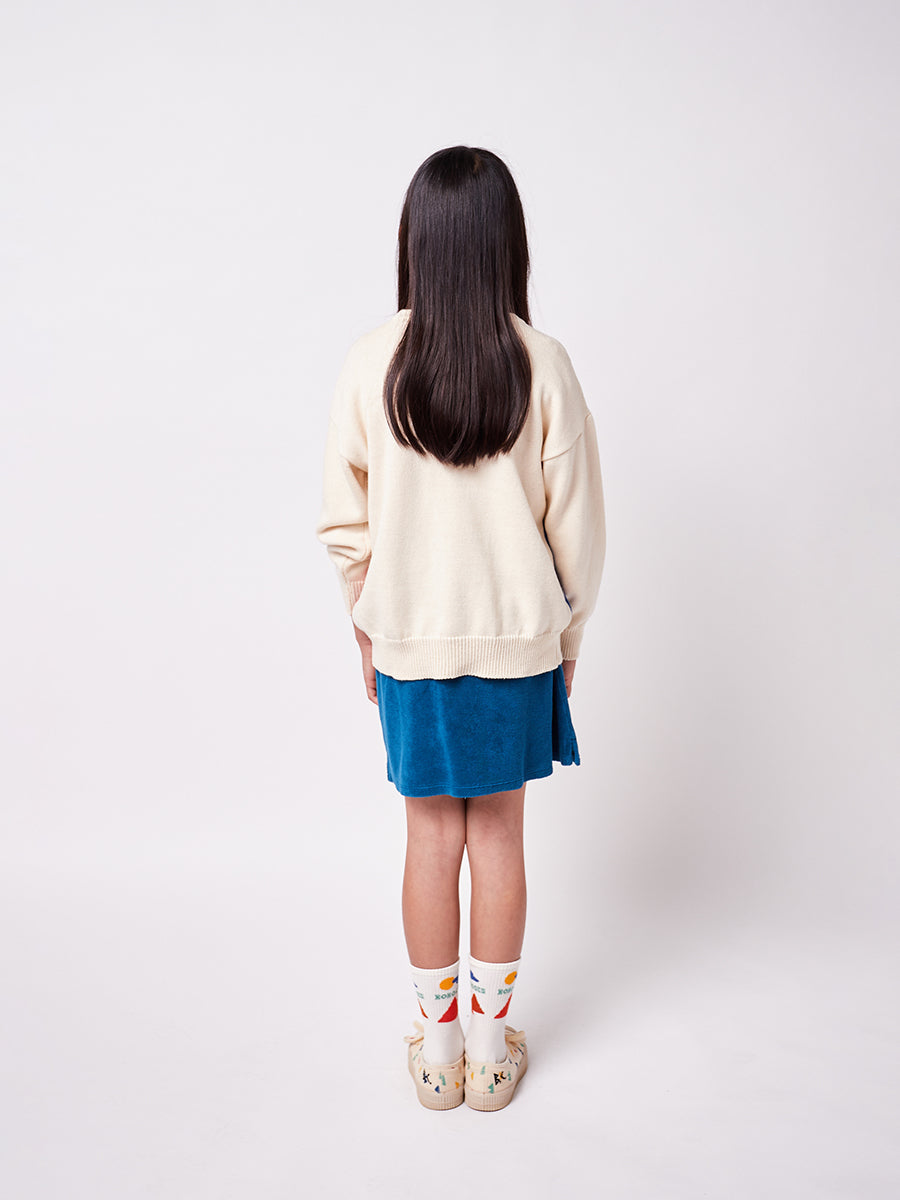 Wallflower Patch terry mini skirt