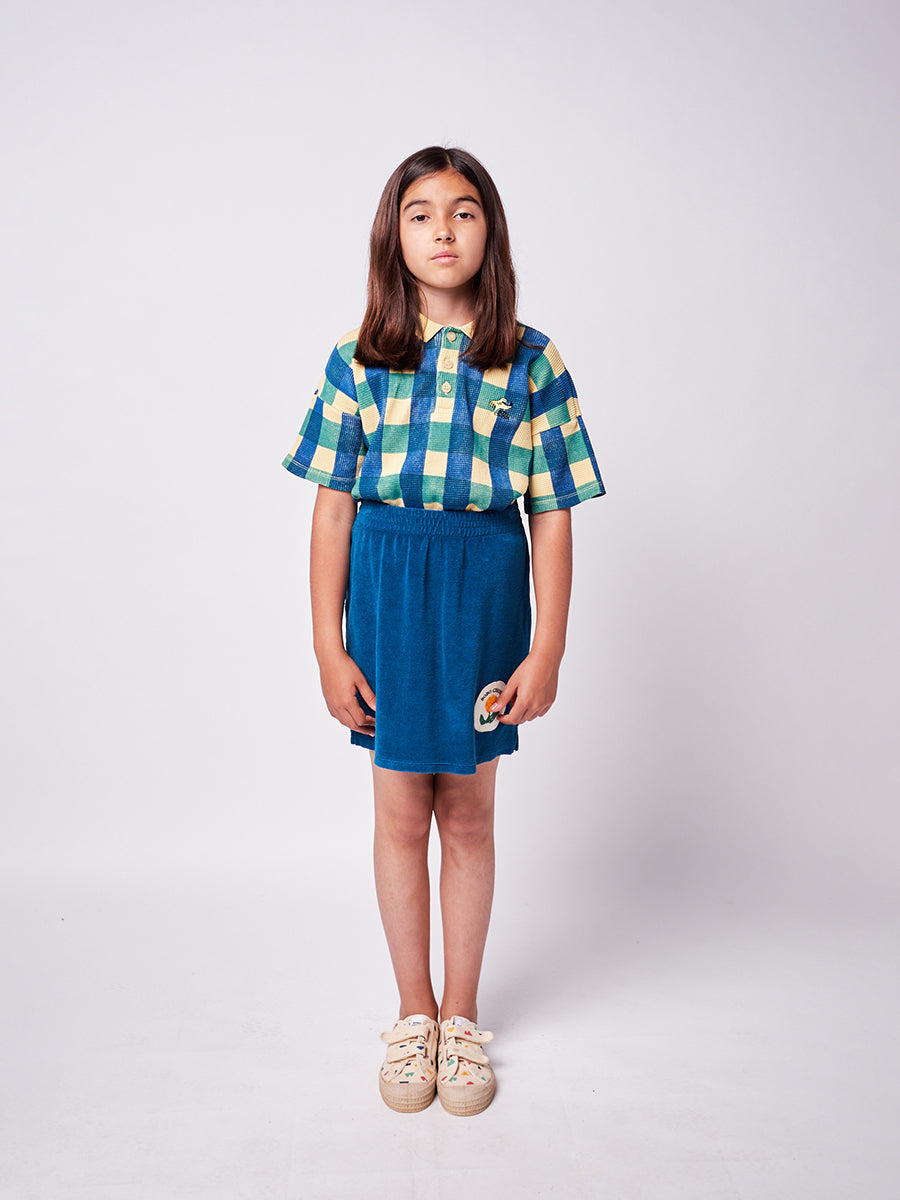 Wallflower Patch terry mini skirt