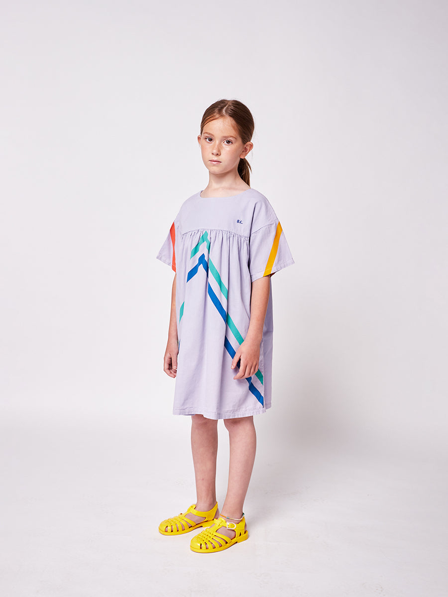 Triangular woven dress