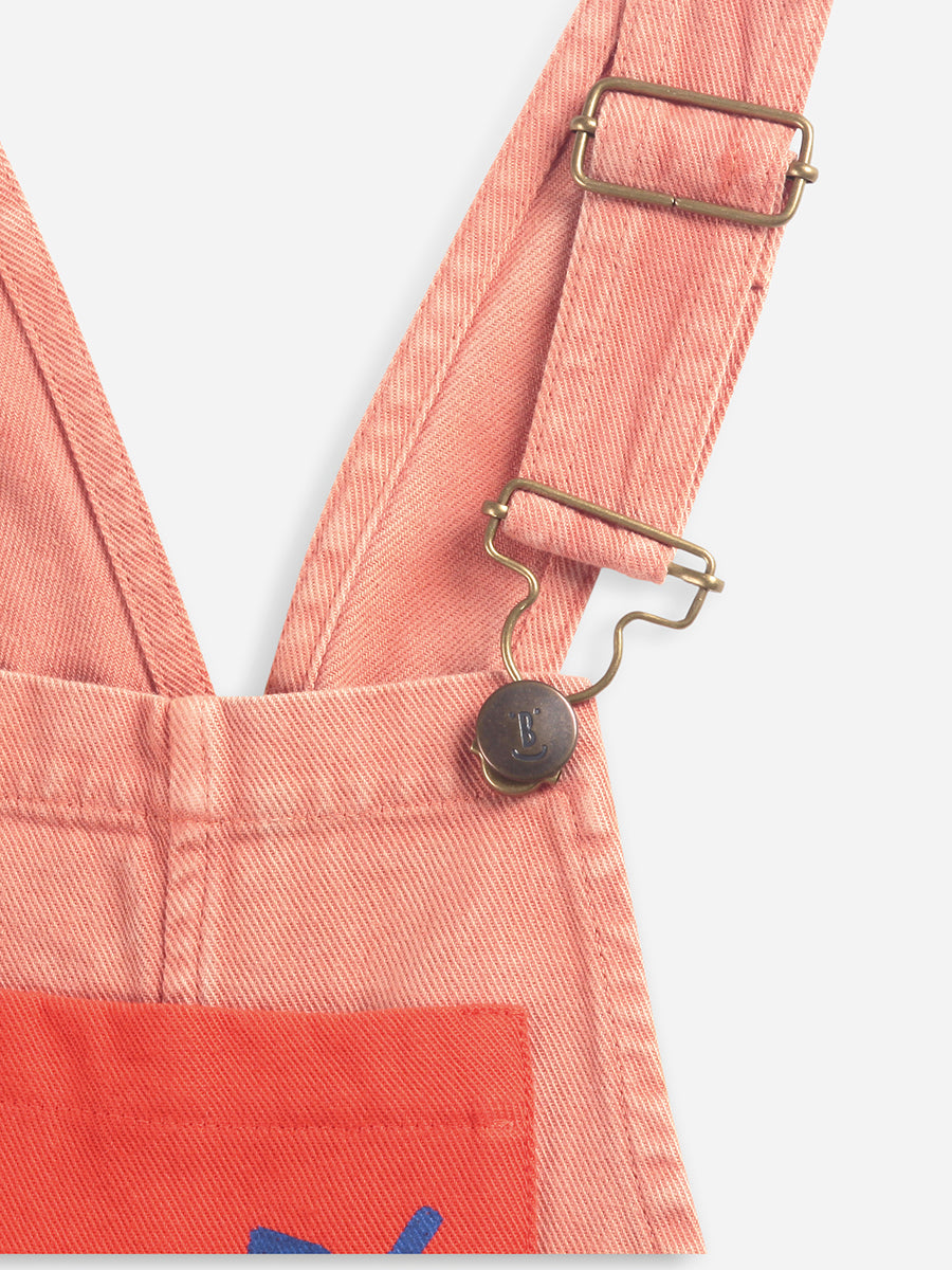 Circle short dungaree