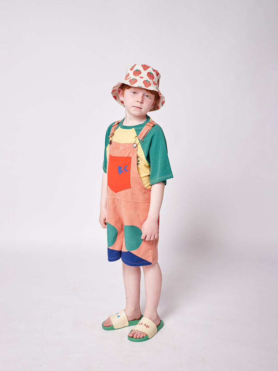 Circle short dungaree