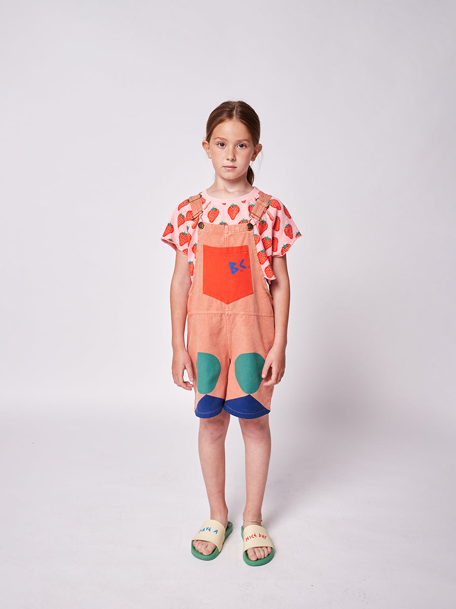 Circle short dungaree