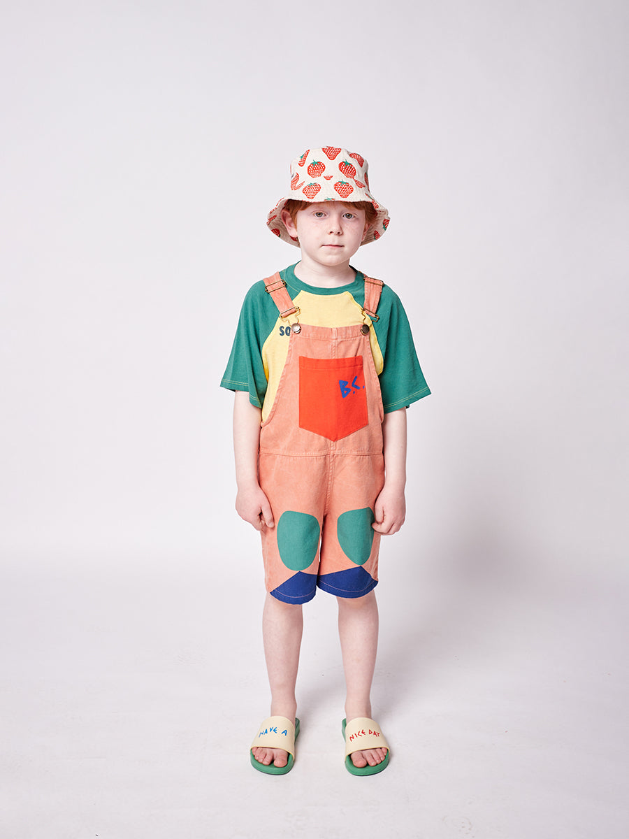Circle short dungaree