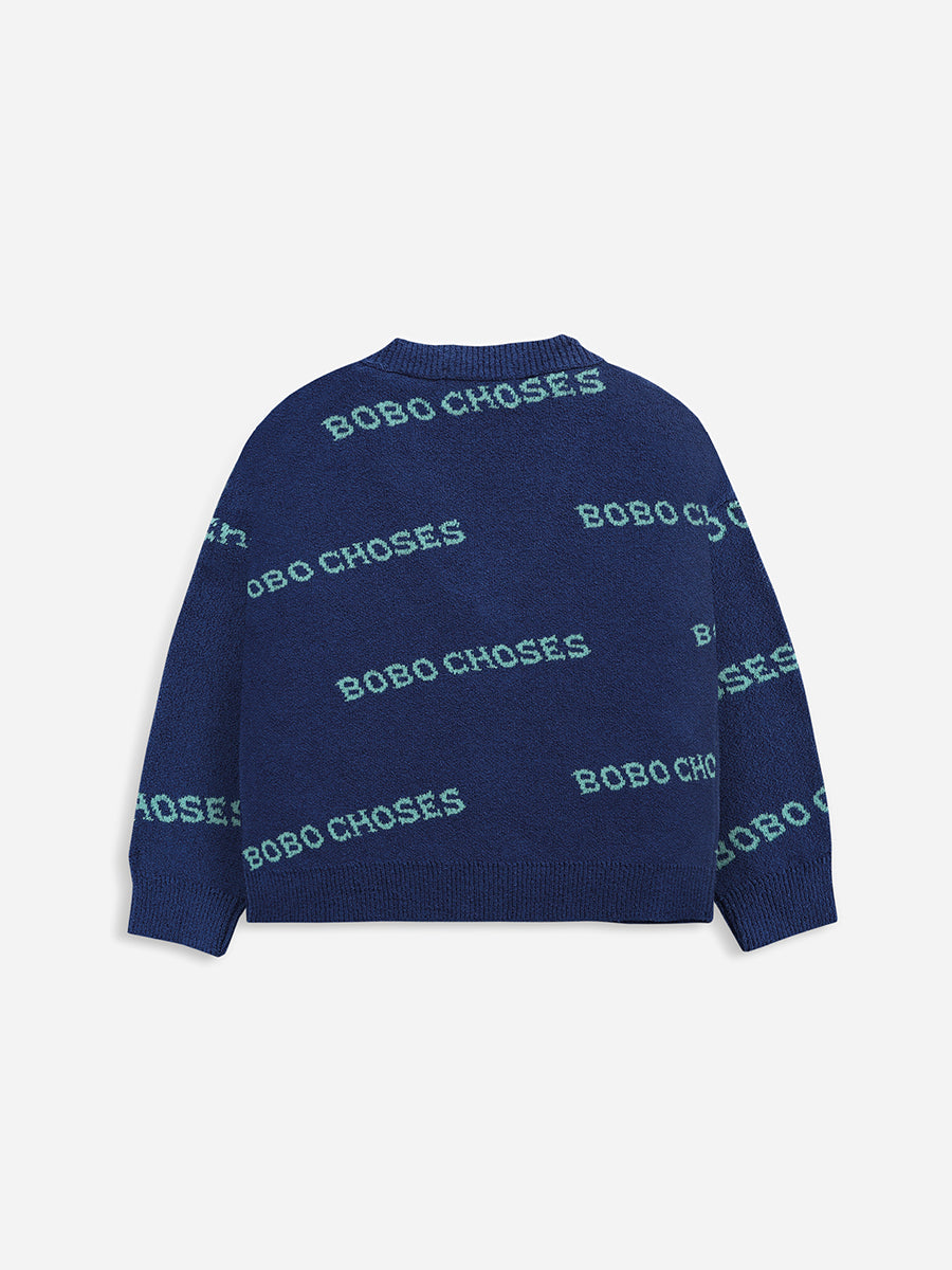 Bobo Choses jacquard cardigan
