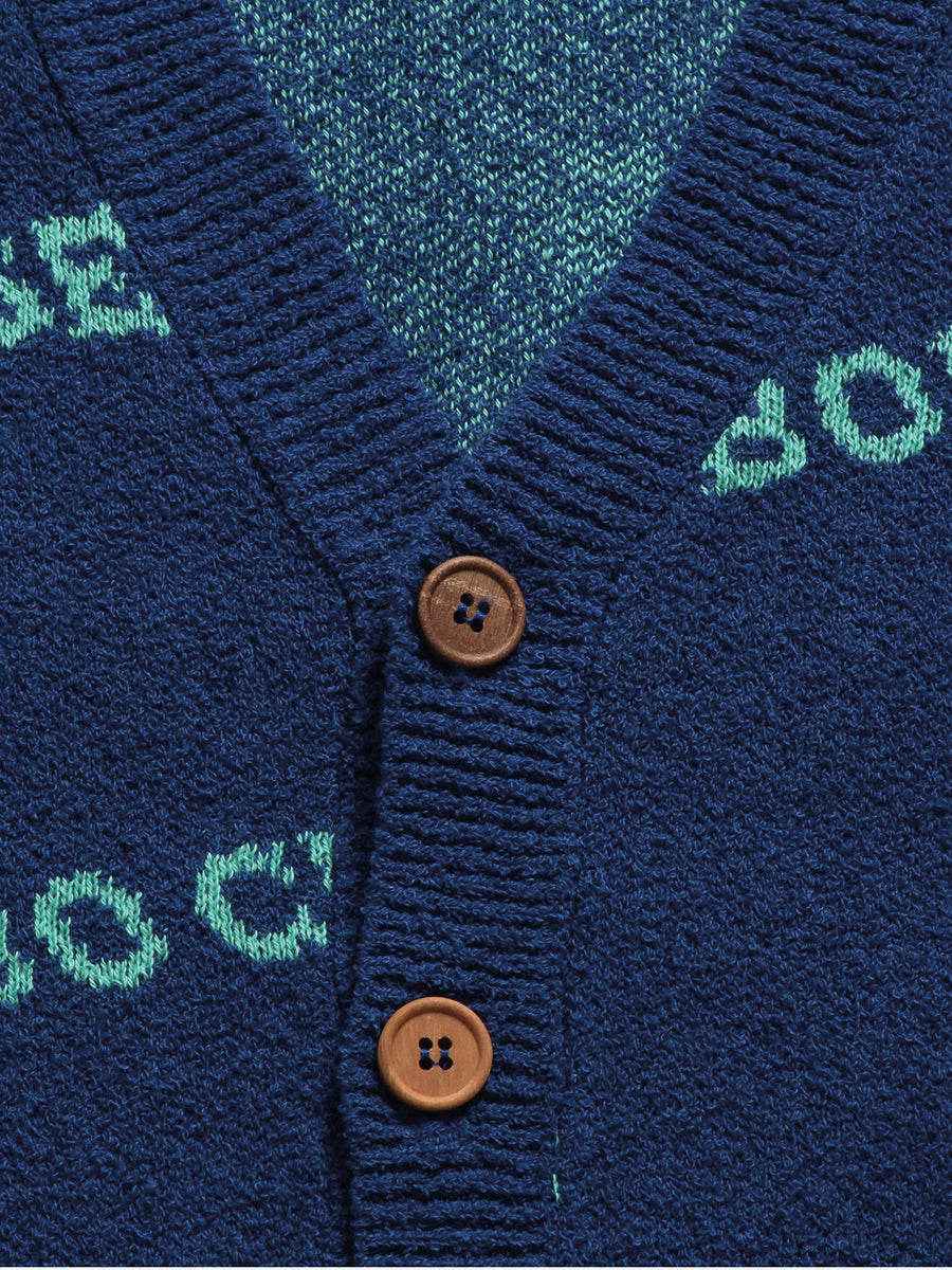 Bobo Choses jacquard cardigan