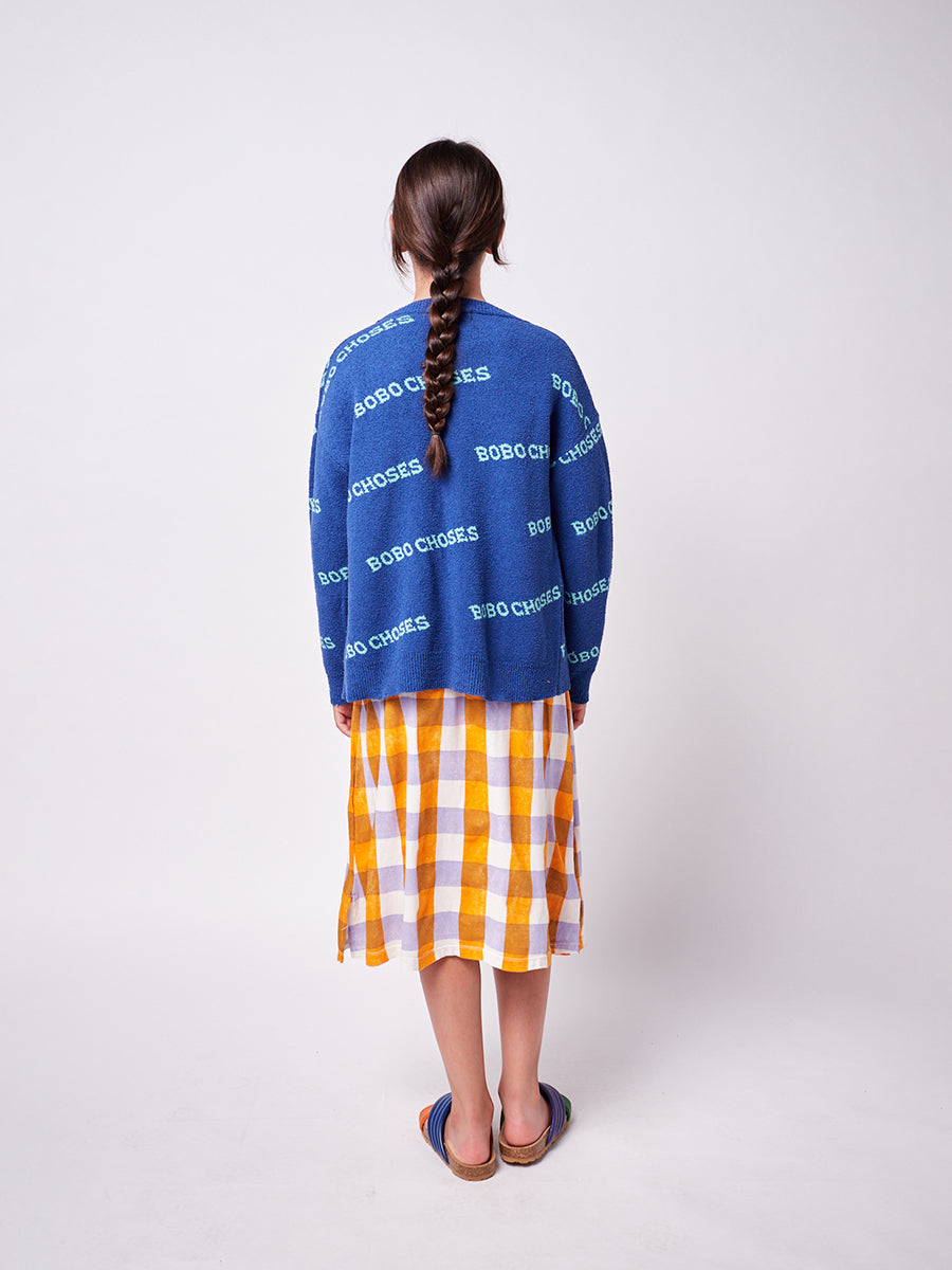 Bobo Choses jacquard cardigan