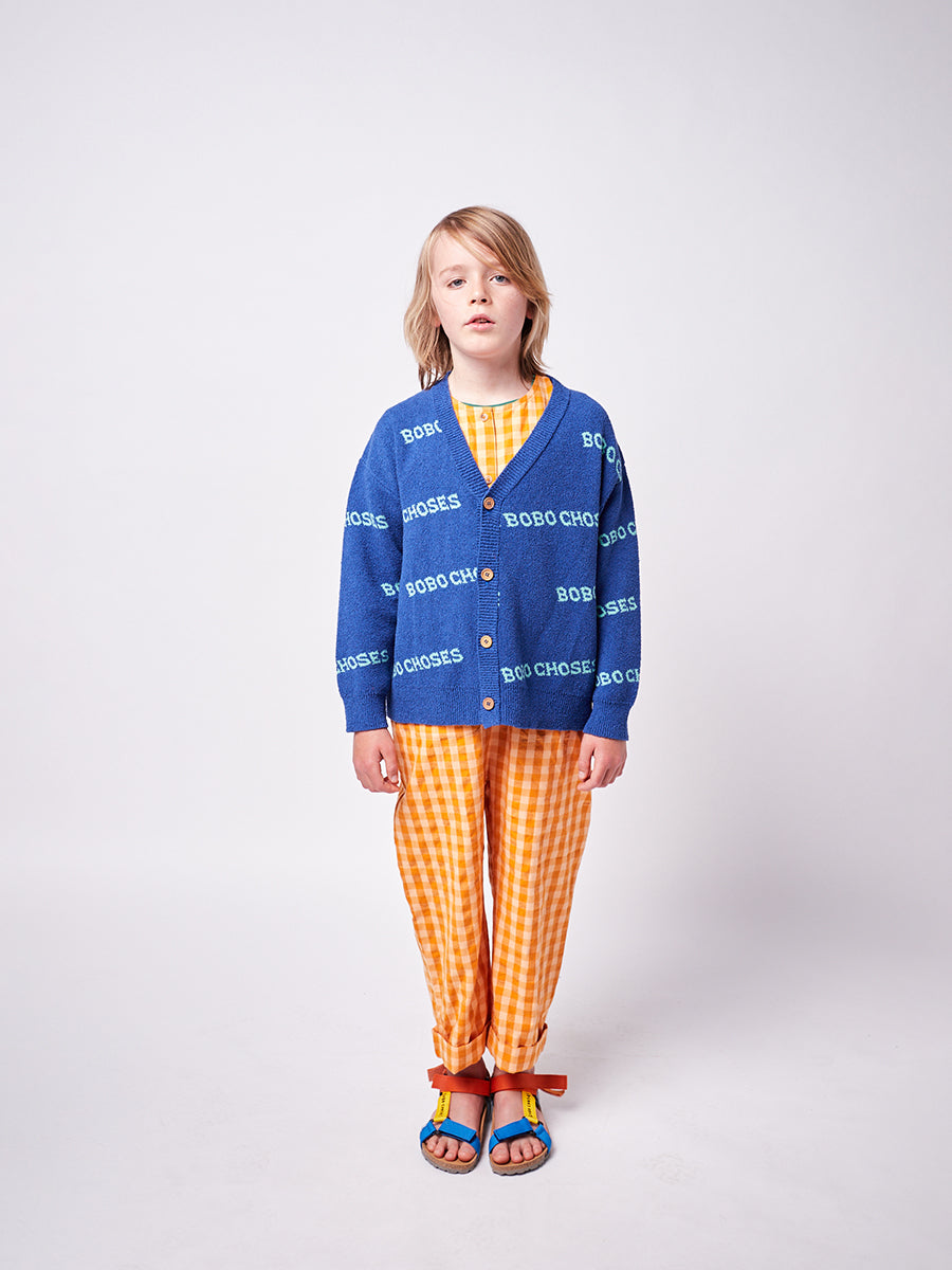 Bobo Choses jacquard cardigan