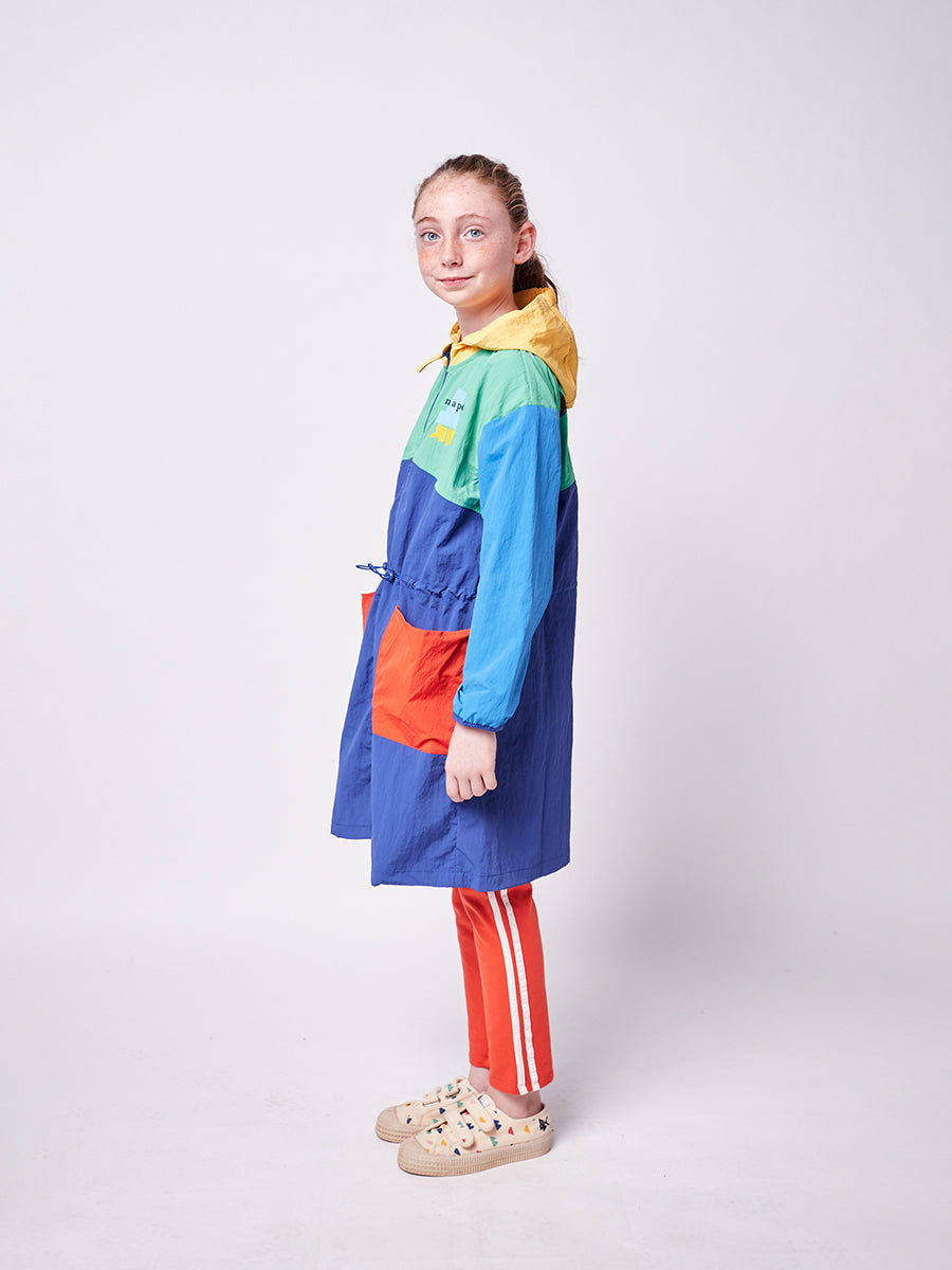 Color block parka