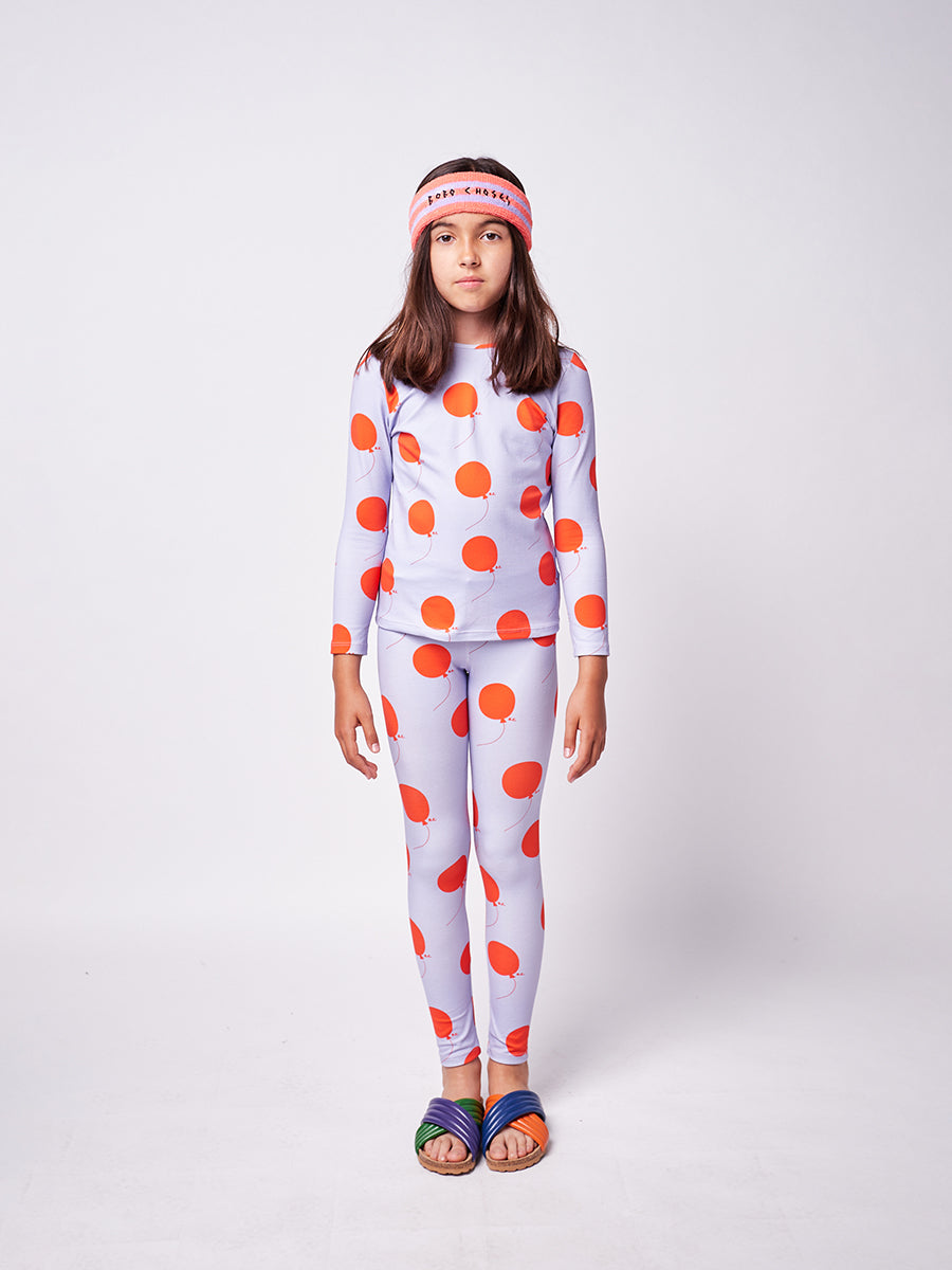 Balloon all over swim leggings