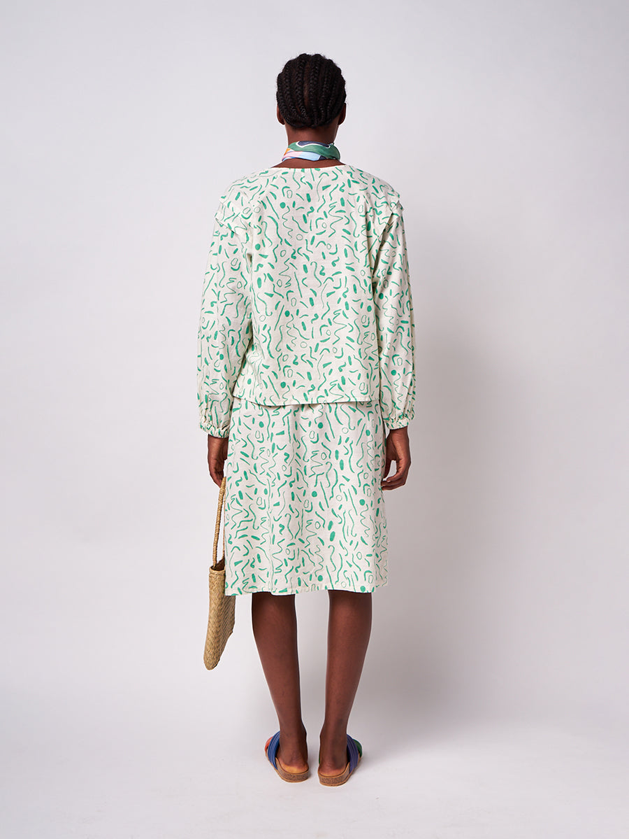 Serpentine long sleeve shirt