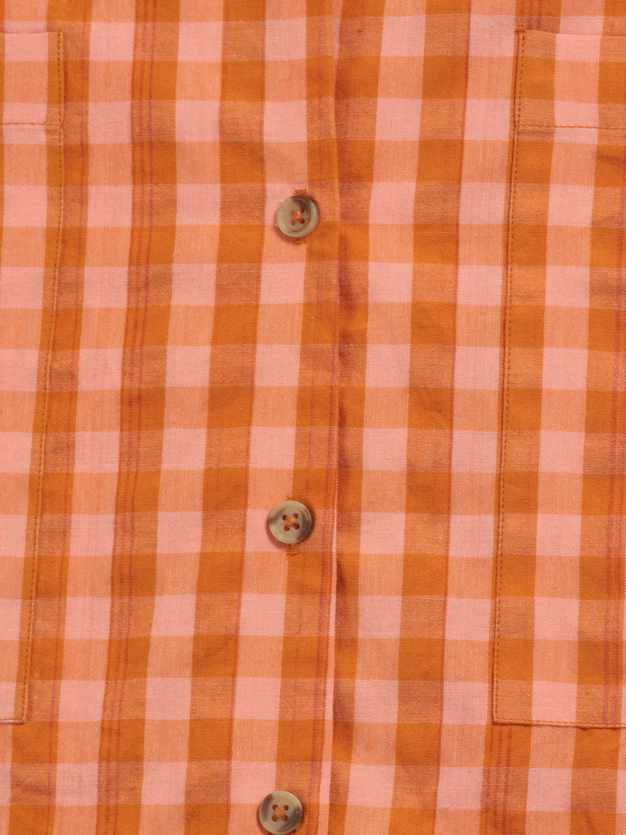 Vichy oversize shirt