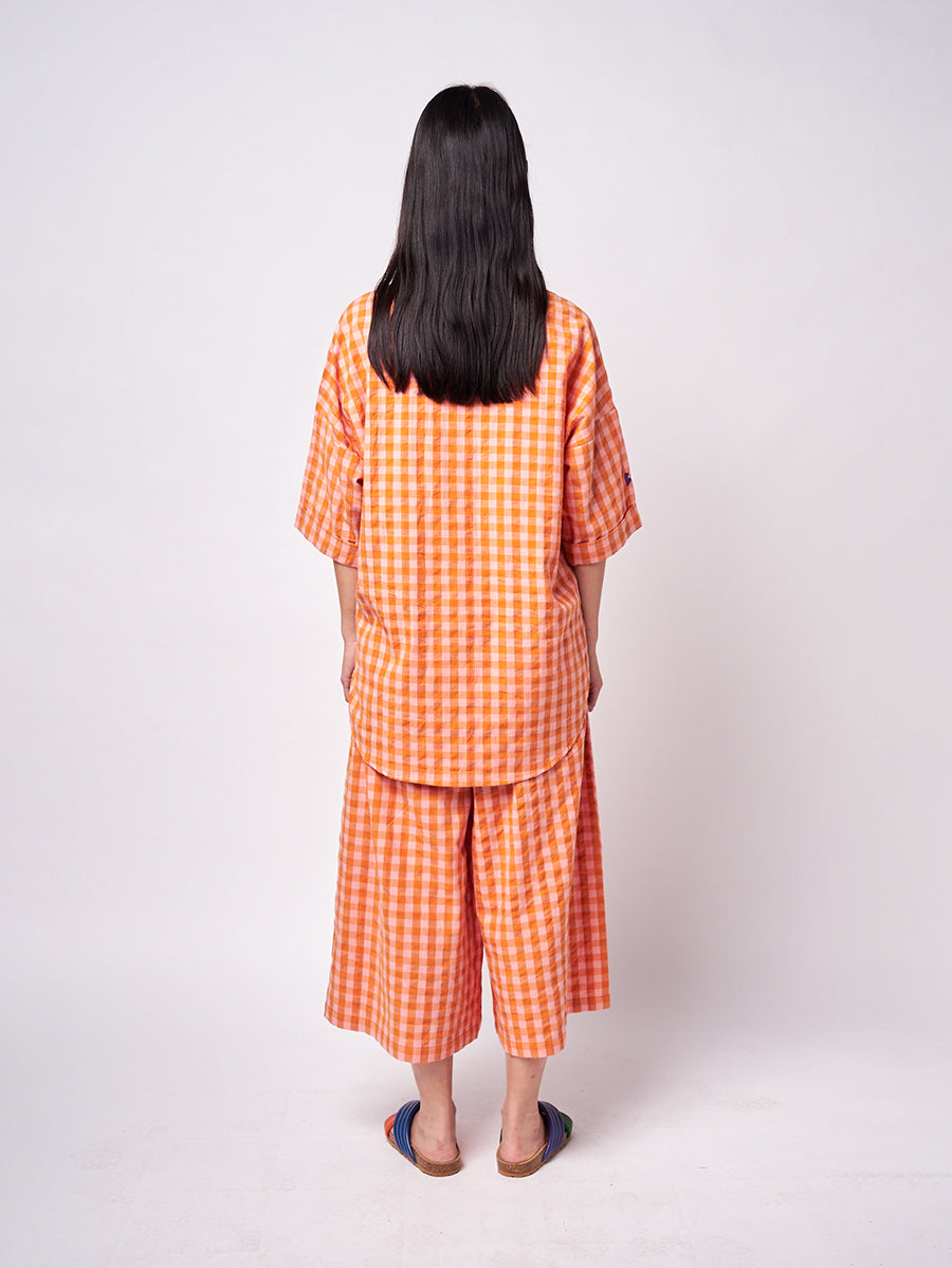 Vichy oversize shirt
