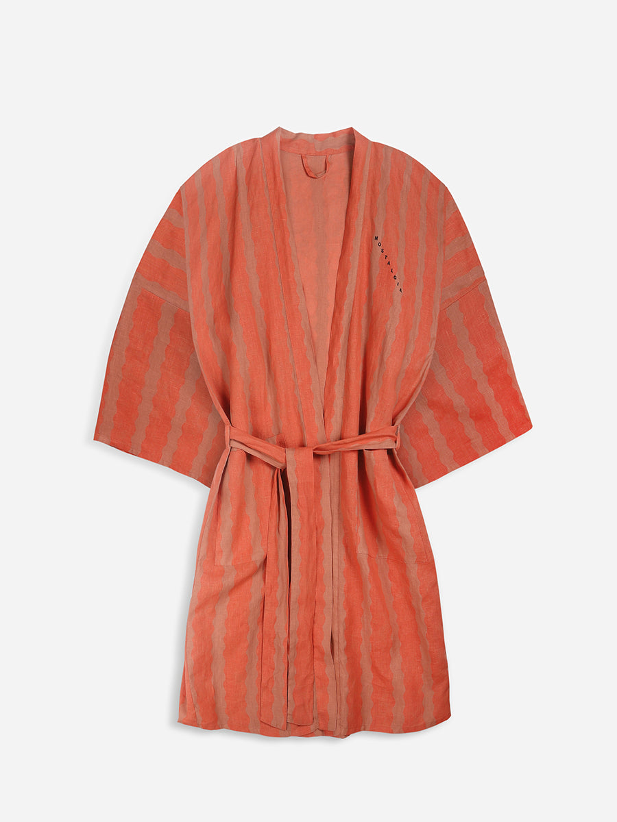 Stripe all over Kimono