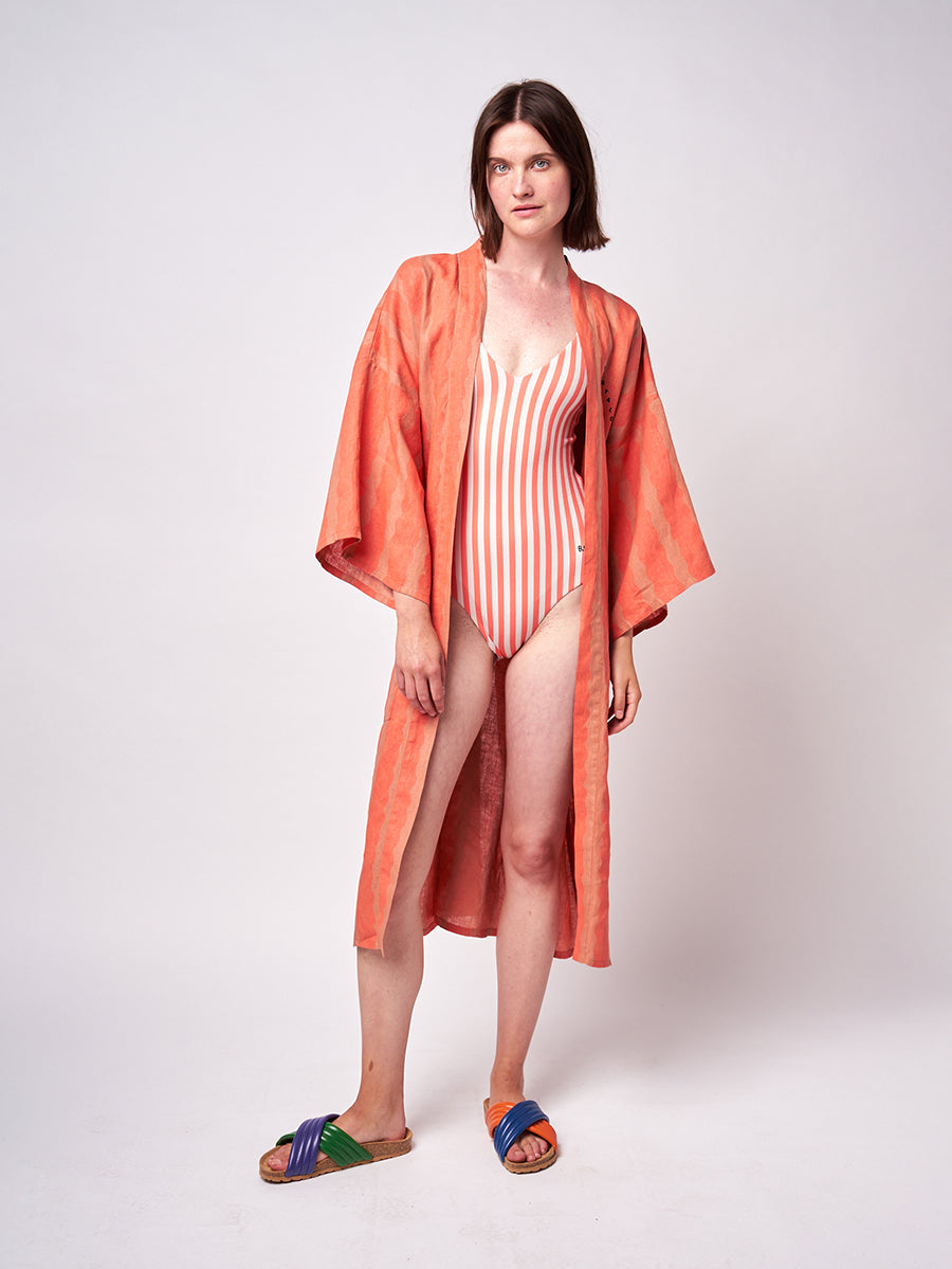Stripe all over Kimono