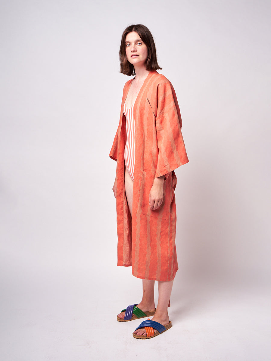 Stripe all over Kimono