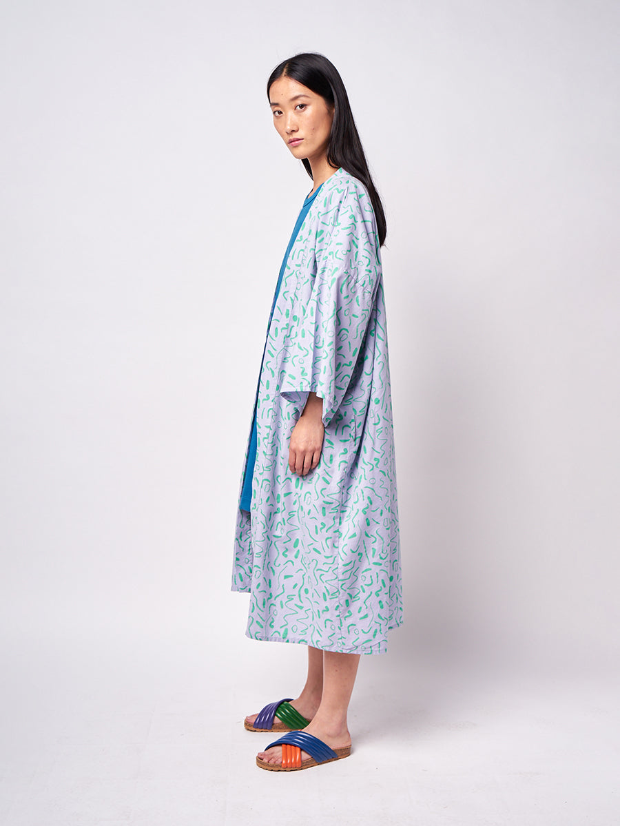 Serpentine all over Kimono