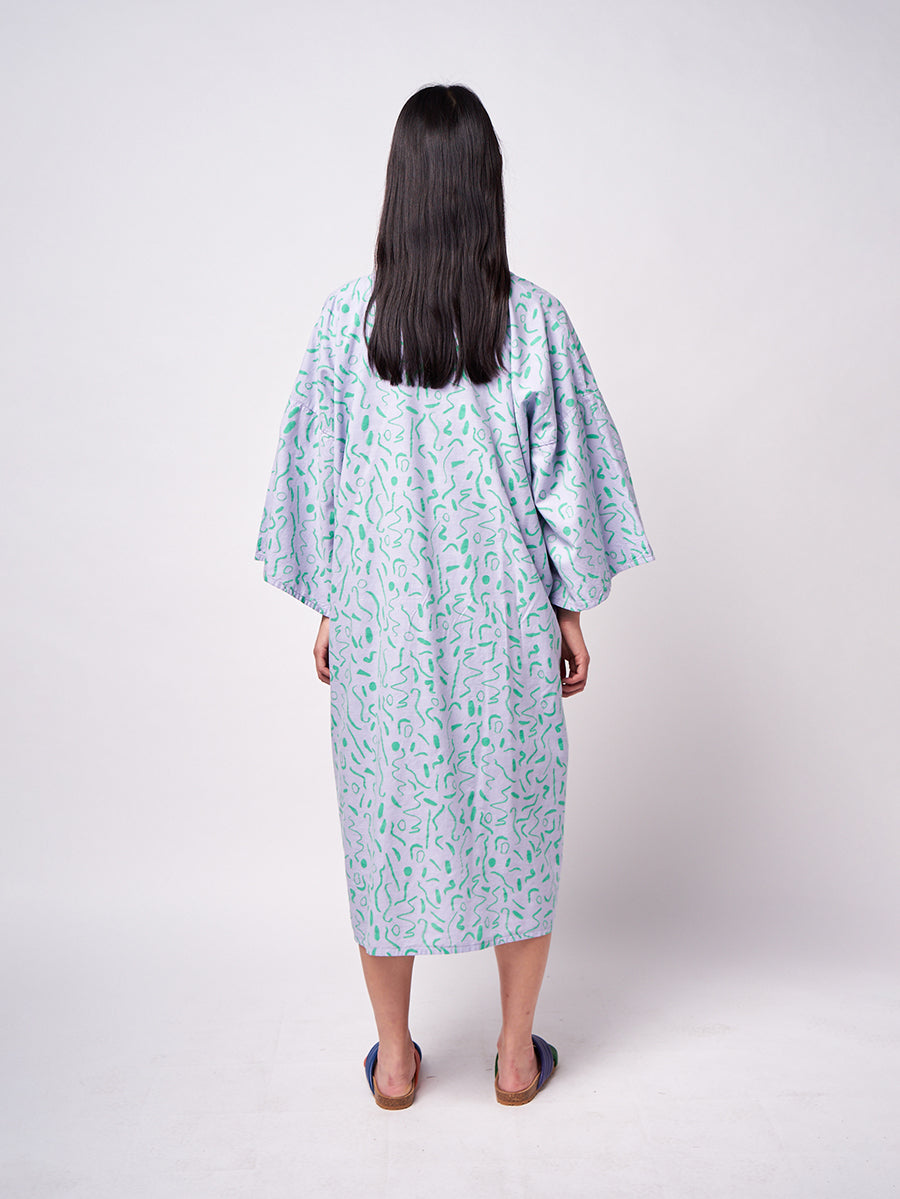 Serpentine all over Kimono
