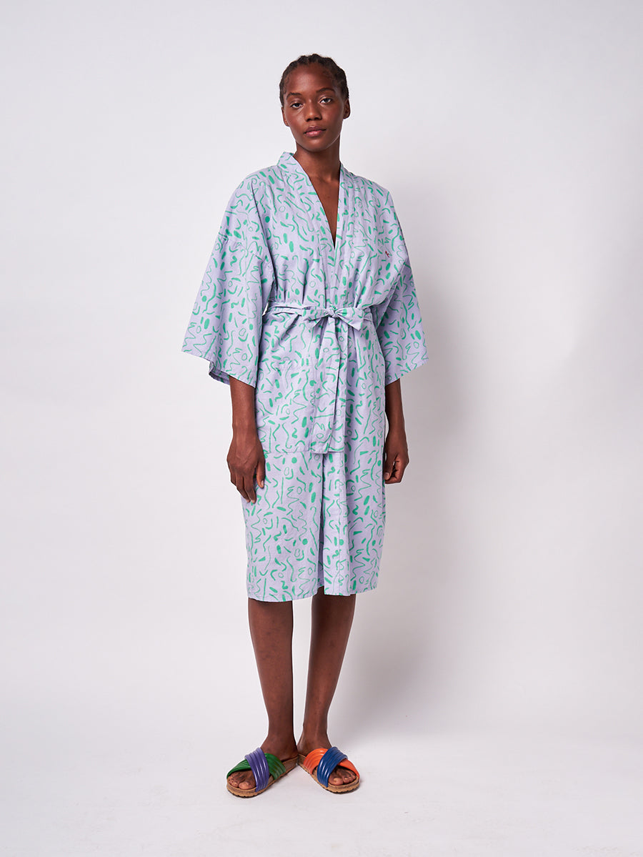 Serpentine all over Kimono