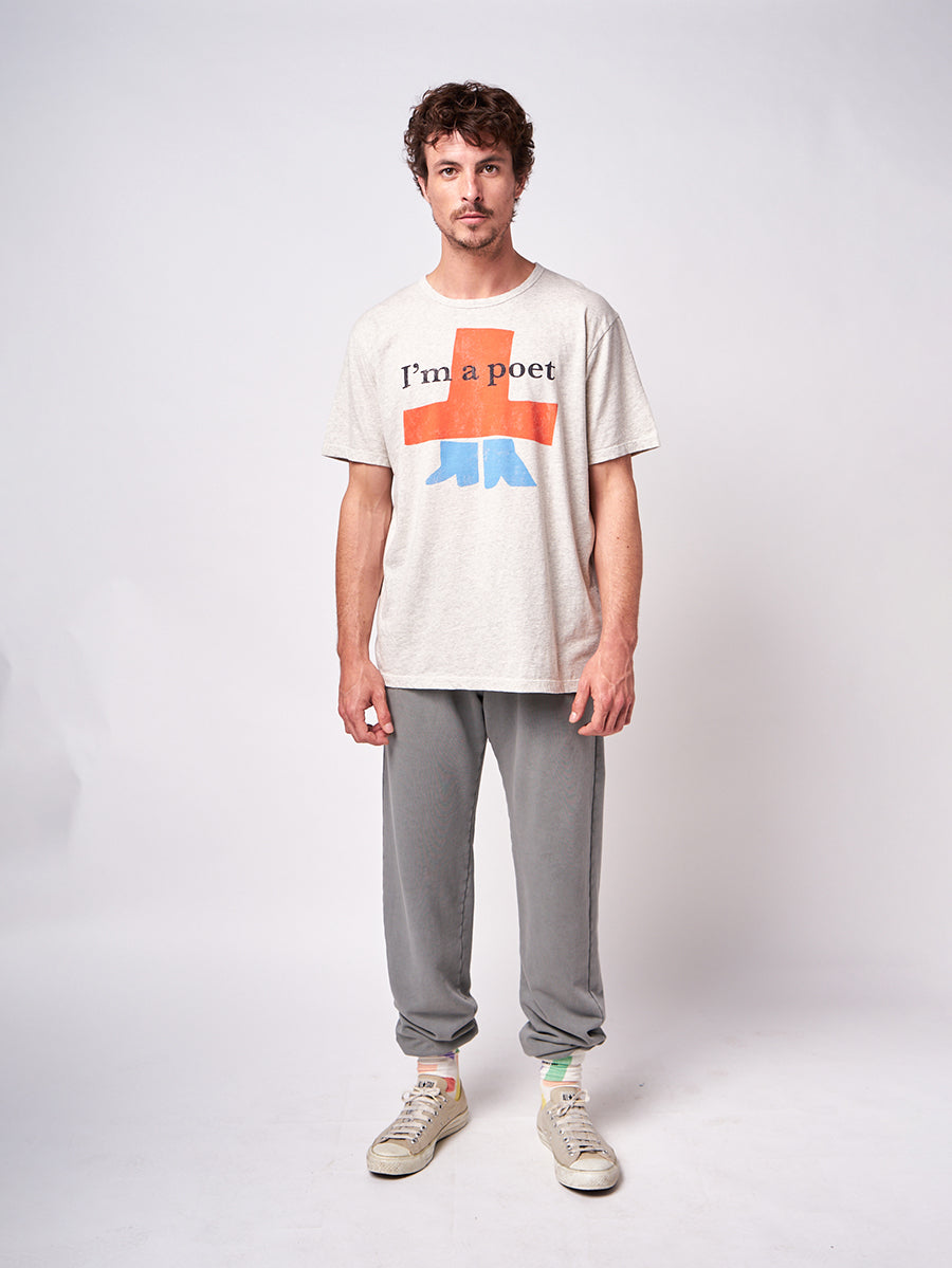 I'm a Poet grey T-shirt